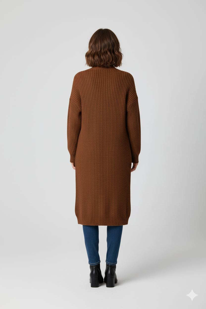 Cárdigan Manga Larga